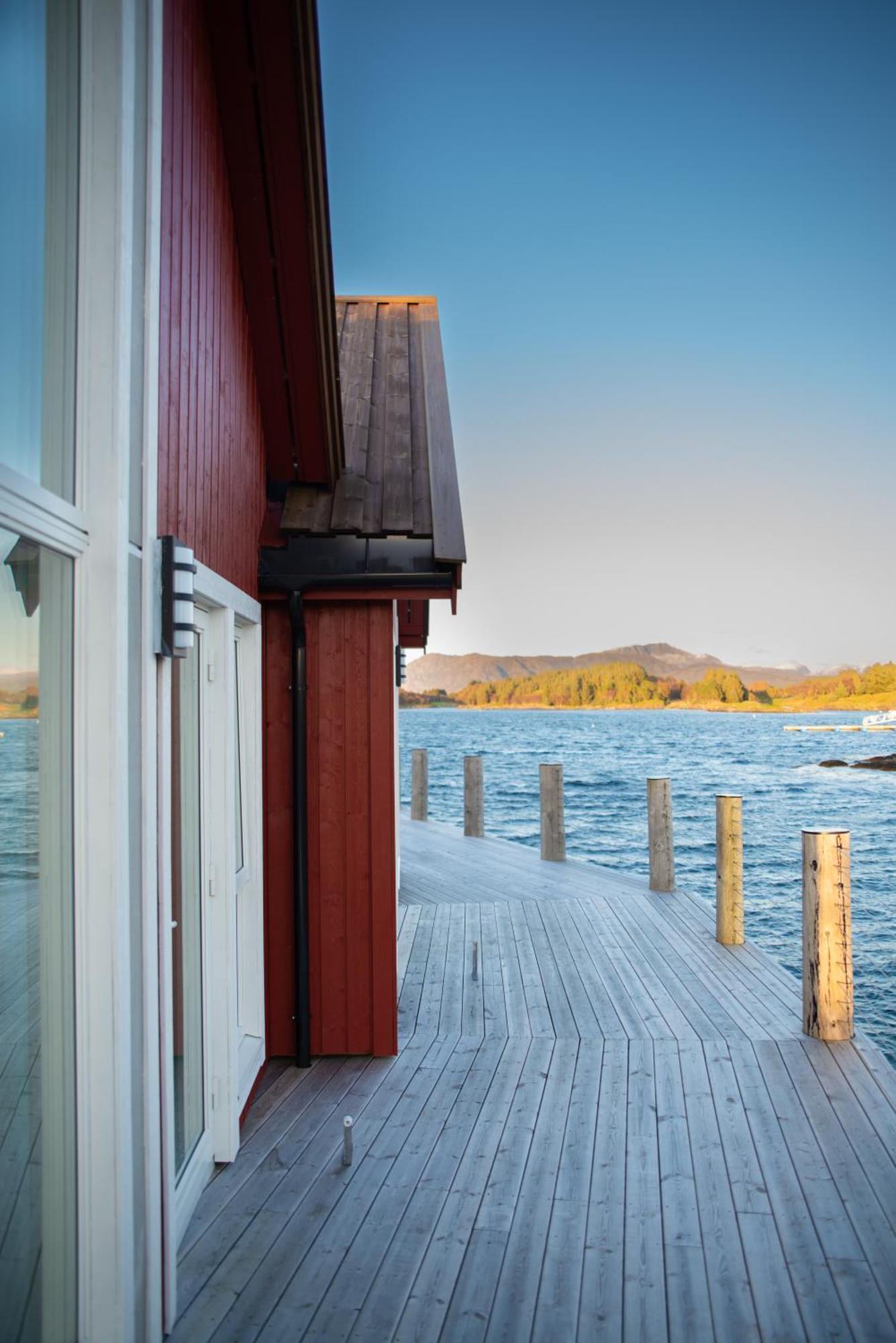 Norsk Havbrukssenter - Rorbuer Otel Bronnoysund Dış mekan fotoğraf