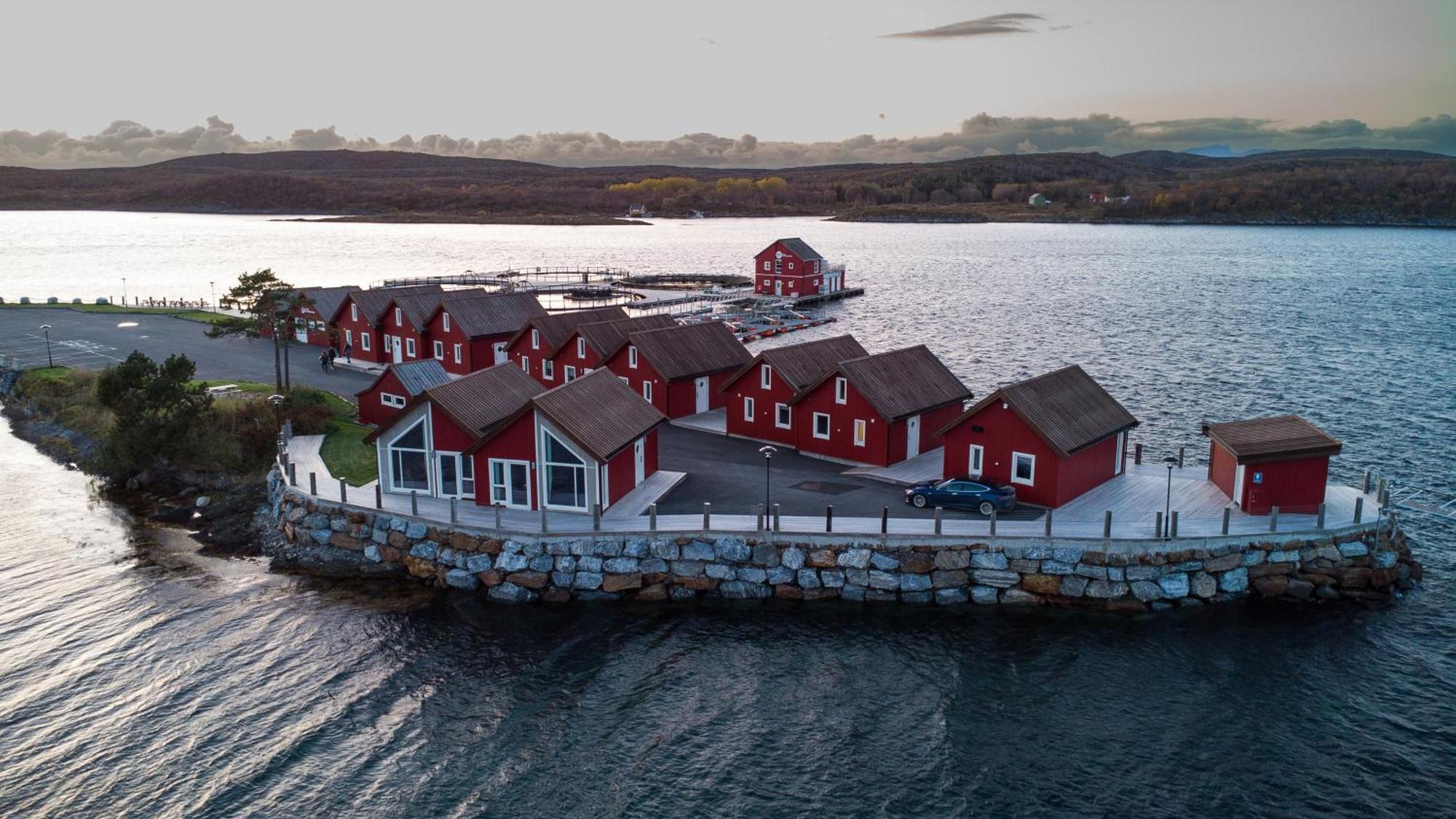 Norsk Havbrukssenter - Rorbuer Otel Bronnoysund Dış mekan fotoğraf